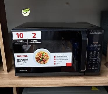 soba borusu: Müxtəlif brendlərdən mikrodalğalı sobalar 1) Toshiba EASEMAX CLEAN — 1