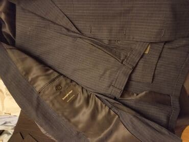 kişi ucun klassik qara kostyum: Kostyum, Demisezon, Brioni, L, rəng - Boz — 5