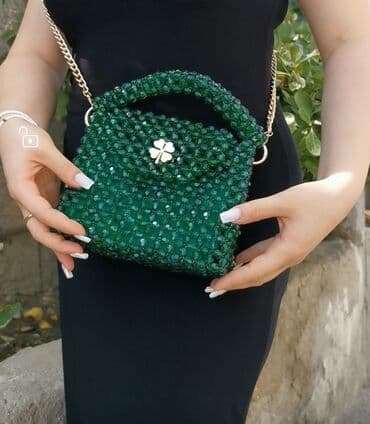 сумка из бусин своими руками: Сумка с короткой ручкой — 3