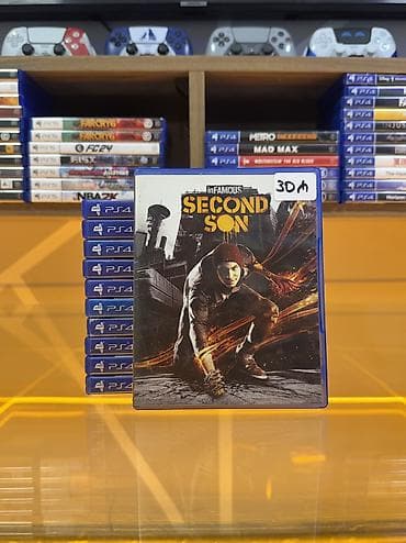 Elektronika: Infamous Second Son-PS4 diski Oyun diski tam işlək vəziyyətdədir, heç — 1