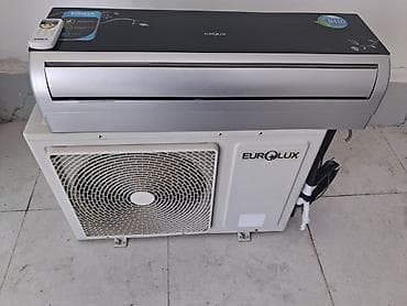 kondisioner pult universal: Eurolux split kondisioner dəsti,teze kimidi,cox az islenib,qara suse — 3