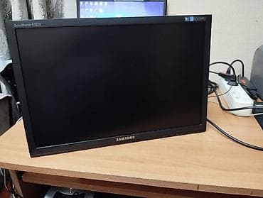 Skanerlər: LCD Monitor Samsung Model: E1920NW 19-düym ekrandır. Əla işləyir — 1