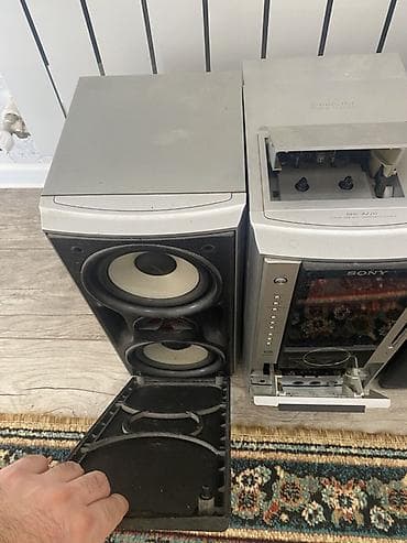 Musiqi mərkəzləri: Sony mini hi-fi audio sistemi yaxşı veziyetdedir birtek platası — 3