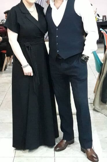 ВЕЧЕРНЕЕ ПЛАТЬЕ РАЗМЕР L, ОДЕТА ОДИН РАЗ, КУПИЛИ ЗА 125МАНАТ,ПРОДАЮ ЗА