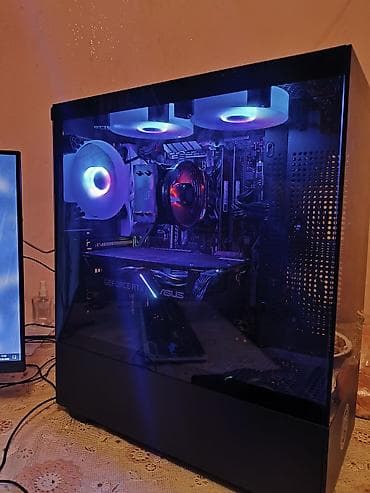 Güclü oyun/ofis stolüstü kompüter – şüşə panel və ARGB soyutma ilə -