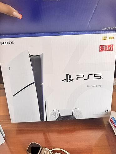 Техника и электроника: Sony PlayStation 5 oyun konsolu( ikidene oynu var Gta, Spider — 2