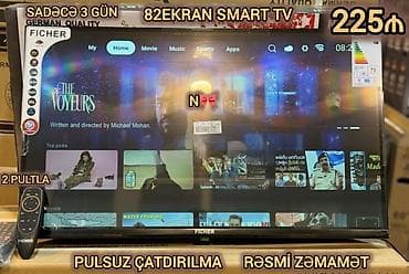 ipad satilir: Satılır:*Birbaşa anbardan Almaniya brendi olan Ficher smart tv 225₼* — 1