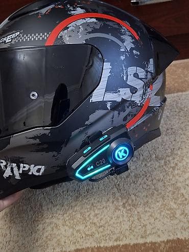 avito az: LS2 integral moto dəbilqəsi – model Rappid Creep (qrafika — 8