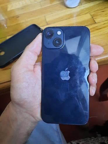 islenmis printer satisi: IPhone 13, 256 GB, Qara, Simsiz şarj, Face ID — 3