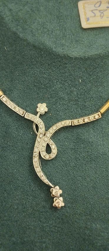 boyun bagi: Boyunbağı, Versace, Sarı qızıl, 585 Əyar, 16 g, Ünvandan götürmə — 2