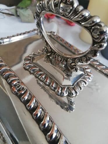 mis samovarlar: Boşqab, 1900 il, Mis — 13