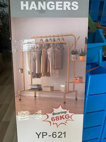 bal: Paltar asqısı və quruducu rəf – təkərli, çoxfunksiyalı dizayn - — 6