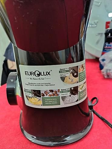 mikseli: Eurolux SM3985SB model xəmiryoğuran satılır. Təzədir. Cehiz üçün — 4