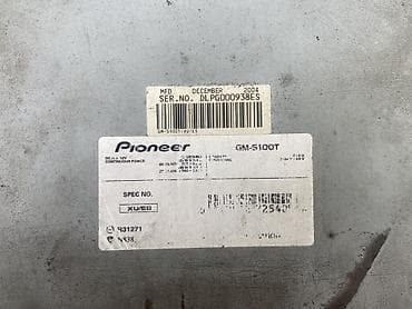 islenmis telefonlar ucuz: Mono TƏMİRSİ ❗️❗️ Pioneer GM-5100T avtomobil gücləndiricisi — 2