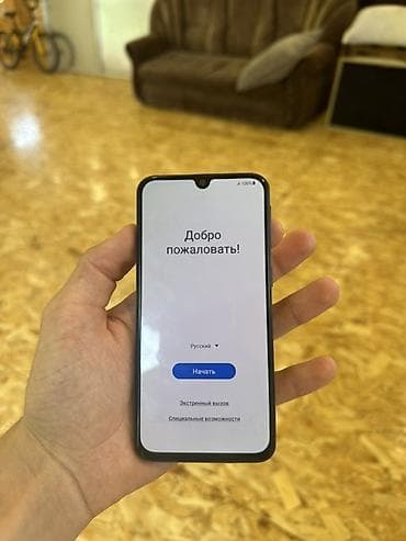 tecno telefon: Samsung Galaxy A40, 64 GB, rəng - Qara, Barmaq izi — 2