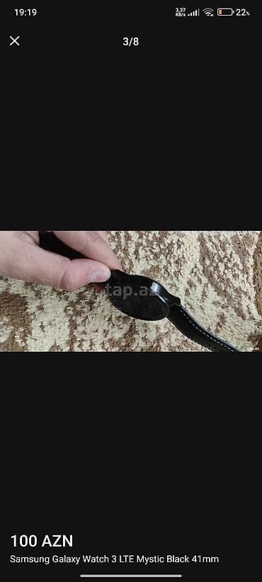 sud ceken aparat: İşlənmiş, Smart saat, Samsung, Suya davamlı, rəng - Qara — 4