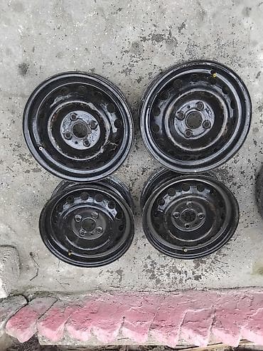 disiqi teker: Salam r14 disk teker kamplekt satlr disklerde eyri svarka cat yoxdur — 5