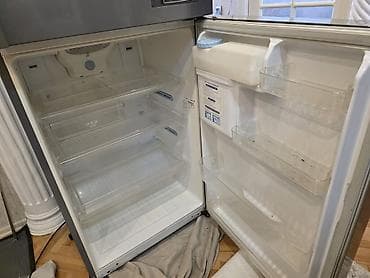 ucuz xaldenik: 2 qapılı Daewoo Soyuducu Satılır, rəng - Gümüşü, Dispenserli — 2