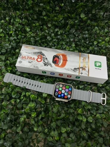 w26 plus smart watch qiymeti: Smart watch Ultra8 HS8 Ultra Smart saat Ağıllı saat Uyğunluğu — 3