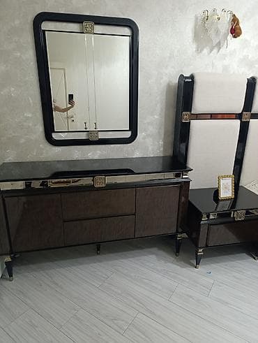 turk yataq mebelleri: İkinəfərlik çarpayı, Dolab, Türkiyə, İşlənmiş — 3