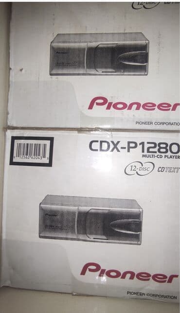 cd disk: Pioneer CDX-P1280 – avtomobil üçün 12 diskli CD changer — 6