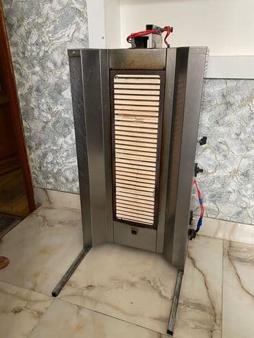 dönər avadanlıqları: Doner/Kebab şaquli ızgarası (döner aparatı) - Korpus: paslanmayan — 1