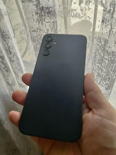 philips xenium 9@9d: Samsung Galaxy A14, rəng - Qara, Barmaq izi — 2