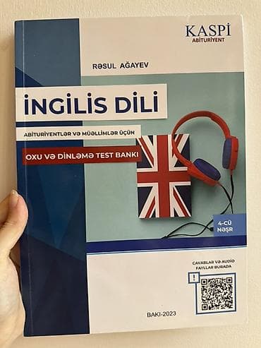 sumkalar 2023: Məhsul: İngilis dili – Oxu və Dinləmə Test Bankı Müəllif: Rəsul Ağayev — 2