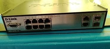 D-Link xStack DES-3200-10 idarəolunan switch - Model: DES-3200-10 — 2