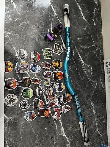 ucuz gitara satisi: TEMUDAN UCUZ!! İŞLƏNMƏMİŞ!!! Gidon Mavi WAKE-22 Azn Gidon boğazı — 3