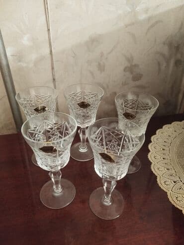 yemək qabi: Rümkalar, rəng - Ağ, Xrustal, 6 ədədli dəst — 2