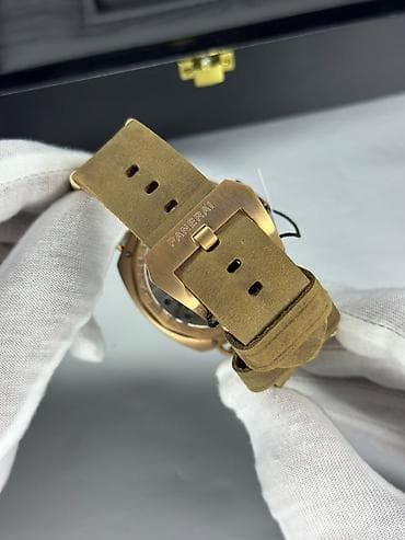 sensor saatlar: Yeni, Qol saatı, Panerai Luminor, rəng - Qızılı — 9