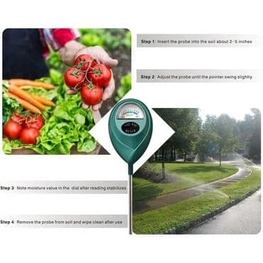 электрод сварочный: Torpağın pH, rütubət və işıq sayğacı: üçü birdə. Bu sadə, etibarlı — 3