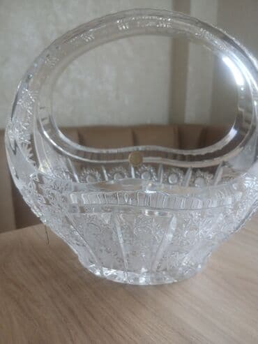 Təcili Boqema xrustal konfetniça və ya kiçik meyvə qabı Uzununa 21 — 1