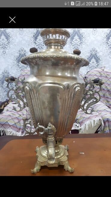 8 lt cox qedimidir hec bır problemi yoxdur.Antik samovar – “Bataşev”