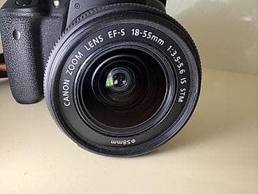 750d: Canon 750D kamera dəsti 5-6 dəfə işlənib, yeni kimidir. Cızığı — 3