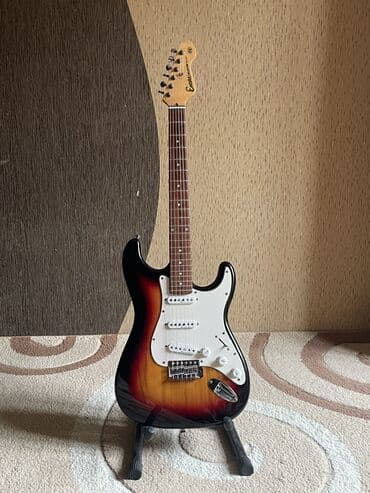 Velosiped ehtiyyat hissələri: Elektron gitara, 6 sim, İşlənmiş, Ünvandan götürmə, Pulsuz çatdırılma, Ödənişli çatdırılma — 1