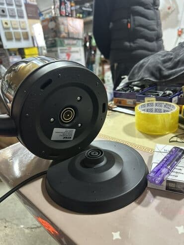 sac qurudan fen: EFBA elektrik çaydanı - Paslanmayan poladdan gövdə: parlaq, istiliyi — 1