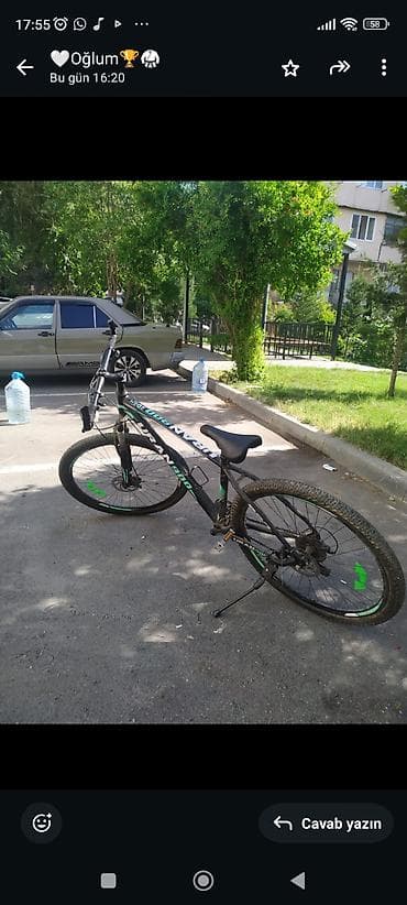 Велосипеды: Az işlənmiş velosibet təcili satılır. - Brend/model: URAN 900 — 1