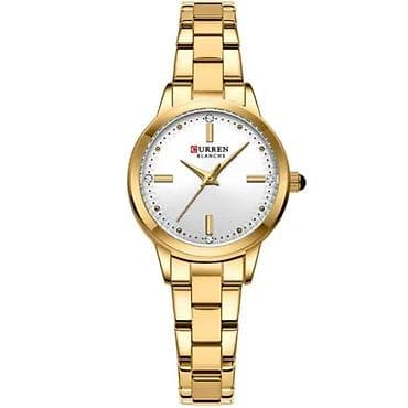 telfon saat: Yeni, Qol saatı, Curren, rəng - Qızılı — 4