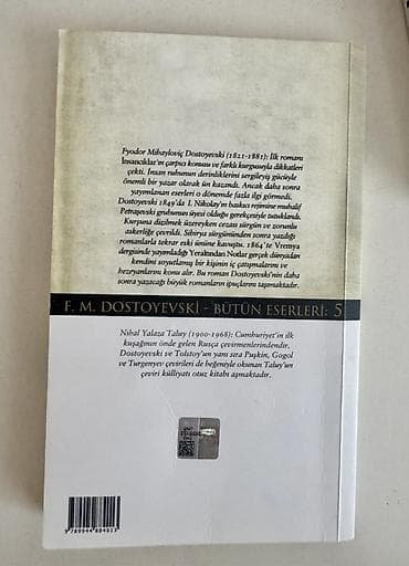 Məhsul: Kitab – Fyodor Mixayloviç Dostoyevski, “Yeraltından Notlar” - — 2