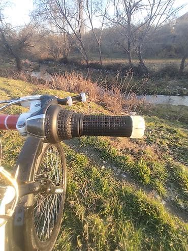 Elektrik nəqliyyatı: MTB velosiped - 26" təkərlər, möhkəm alüminium hissələr - Ön — 4