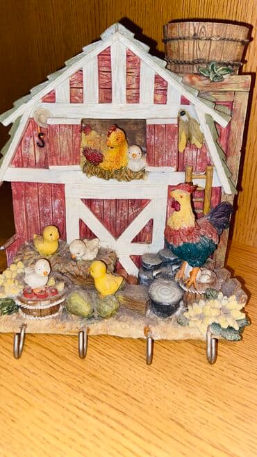 Bağ evi və bağ üçün hərşey: Mətbəx üçün asılqan. Yenidir. Materialı keramikadır. Rusiyadan alınıb — 1