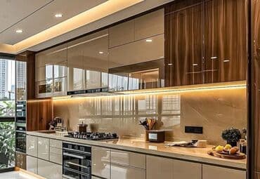 soft home: Sifarişlə mətbəx dəsti, Özü çəkən petlələr, MDF — 1