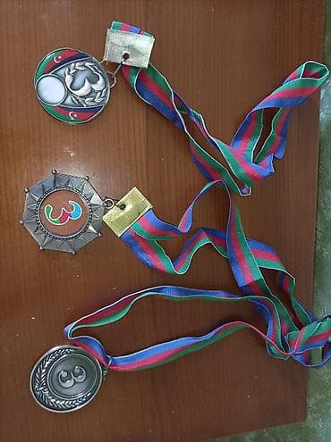 İdman və istirahət: Məhsul: Medal kolleksiyası – müxtəlif idman/yarış ödülləri Qızıl 6 — 2