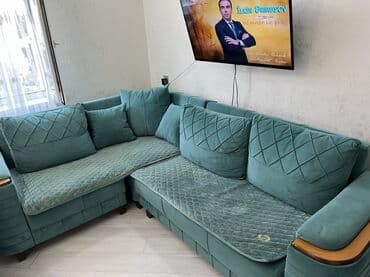 taxta abşivka: Künc divan, İşlənmiş, Açılan, Bazalı, Vеlur parça — 7