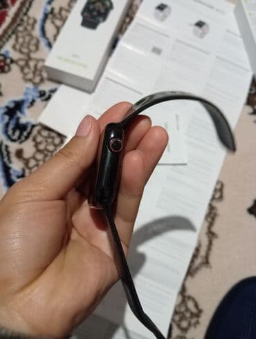 smart home: Smart saat, Borofone, Sensor ekran, rəng - Qara — 3