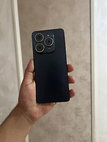 Мобильные телефоны и аксессуары: Tecno Spark 20 Pro, 256 ГБ, цвет - Серый, Отпечаток пальца, Face ID — 4