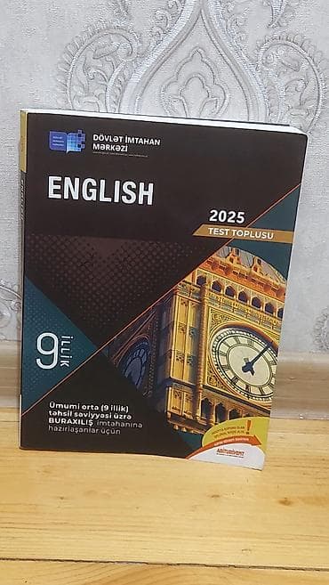 Məhsul: “English 2025 – Test Toplusu” (Dövlət İmtahan Mərkəzi)