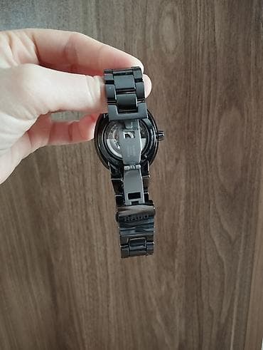 saat rado: RADO kişi qol saatı – klassik minimalist dizayn - Rəng: tam qara — 6